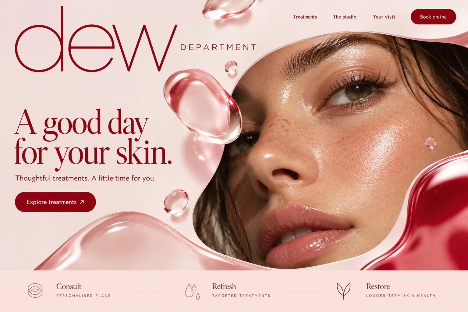 Skin clinic design concept